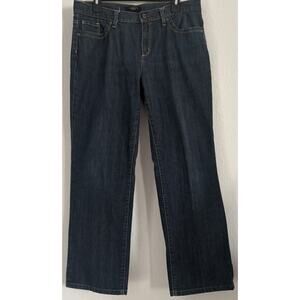 Talbots Blue Straight Jeans - Women's Size 12P
